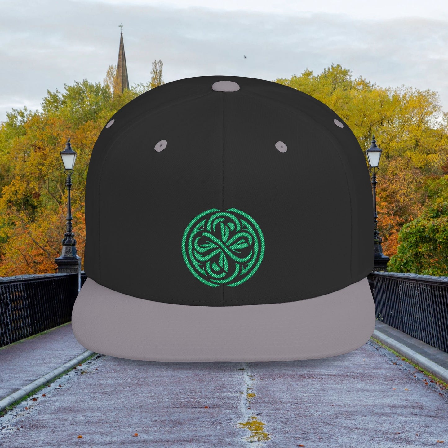 Celtic FC Crest Flat Bill Snapback