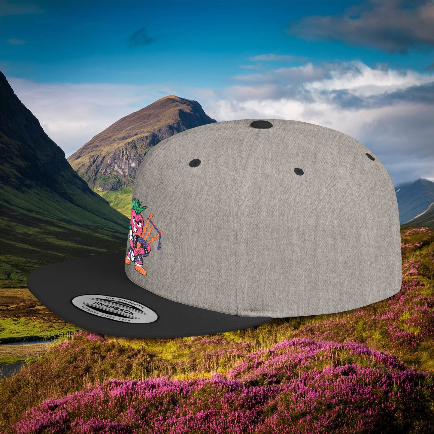 Scottish Punk Flat Bill Snapback