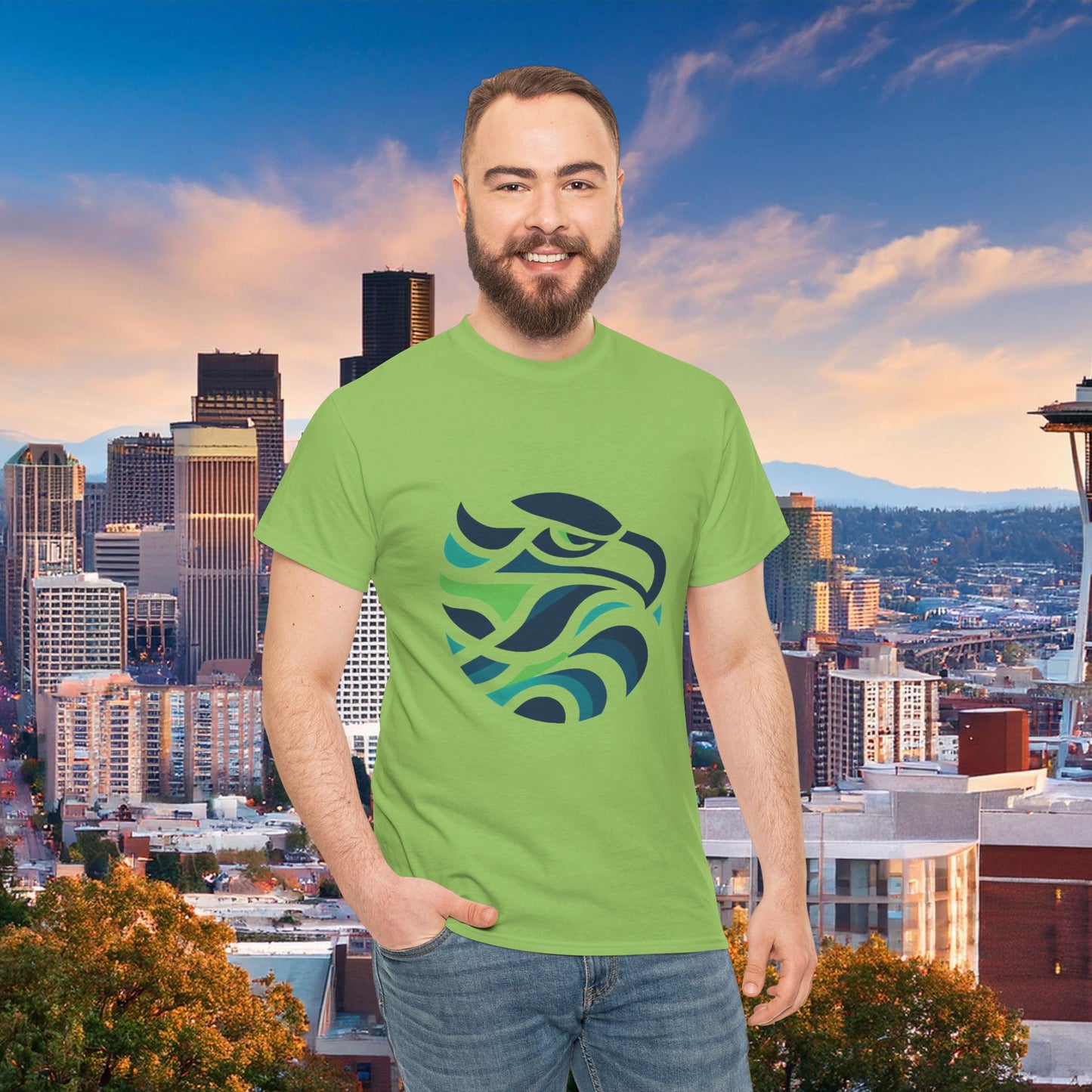 Seattle Football Logo Tee