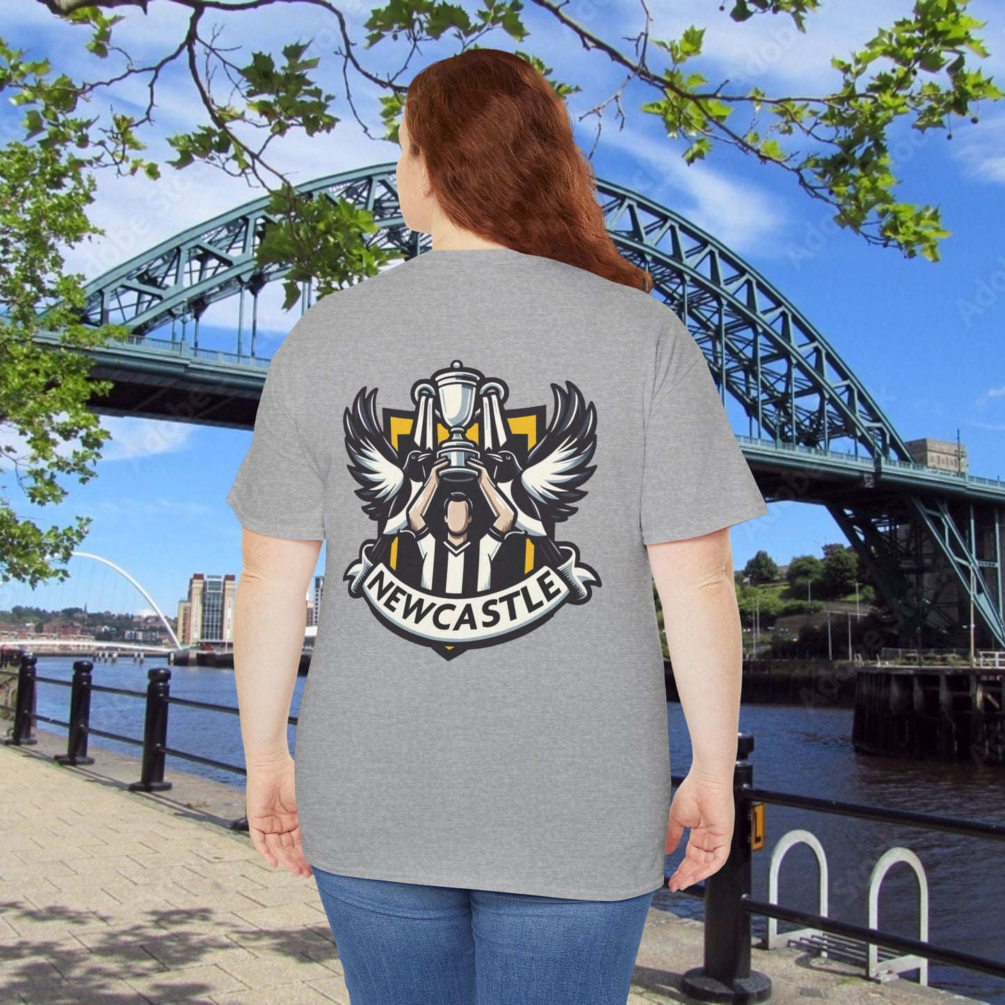 Newcastle Cup Champions Crest Tee
