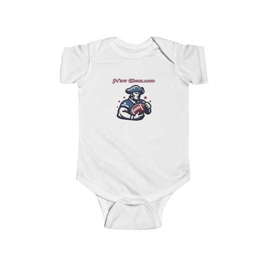 New England Football Infant Bodysuit