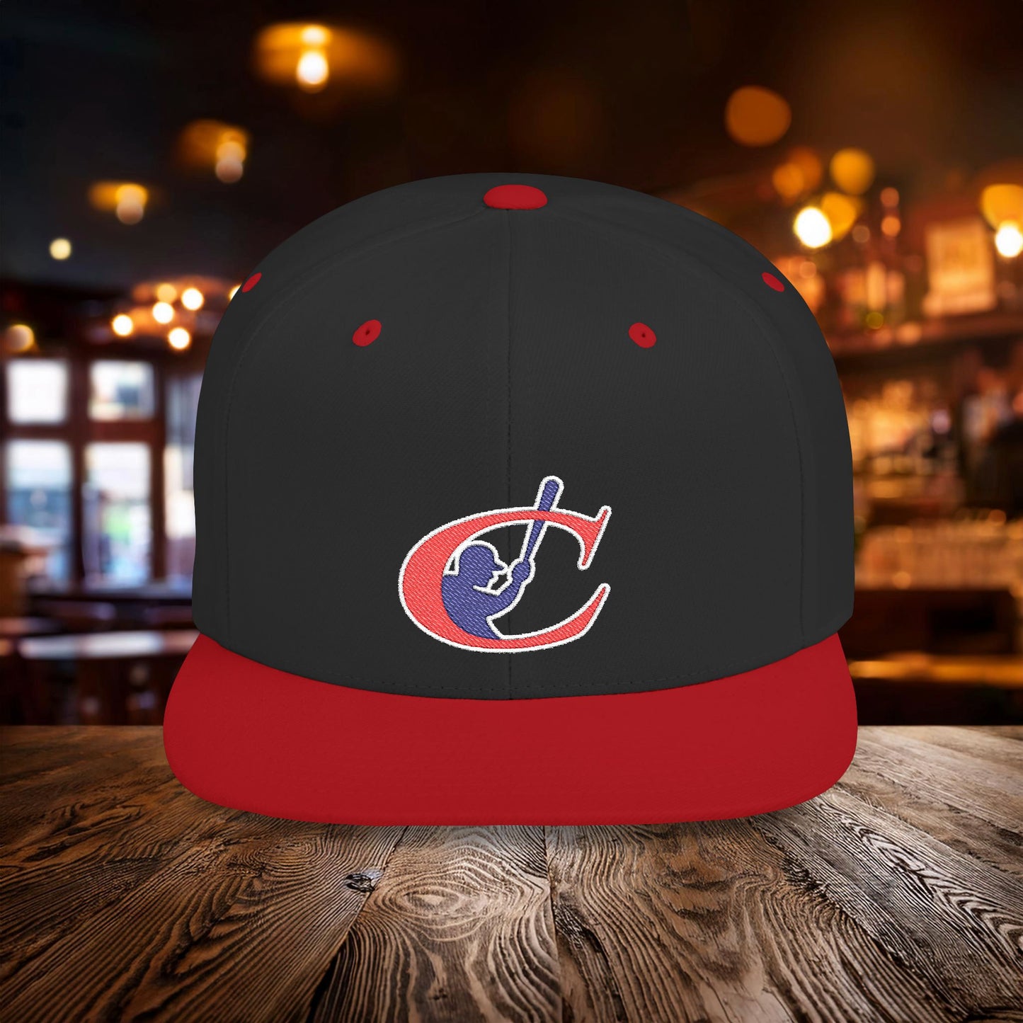 Cincinnati Player Logo Flat Bill Snapback