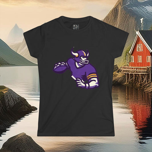 Minnesota Football QB Women's Softstyle Tee