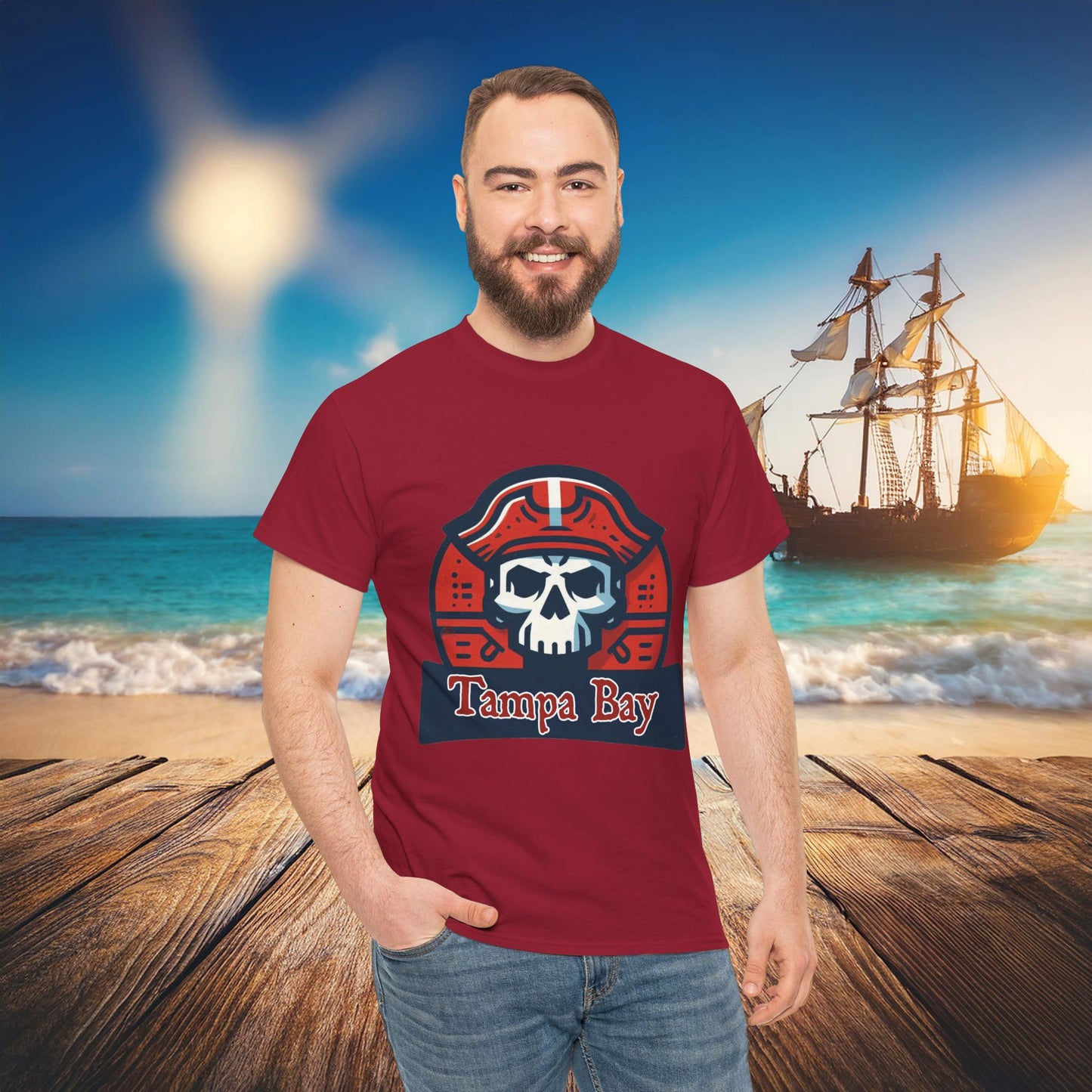 Tampa Bay Football Logo Tee