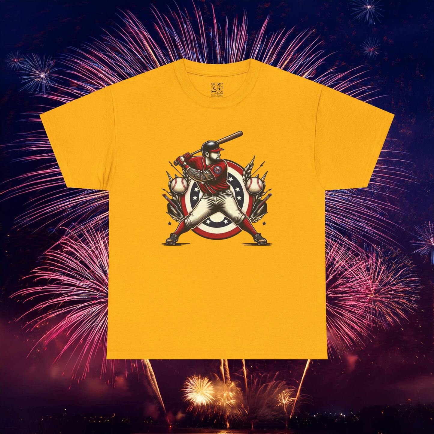 Washington Baseball At Bat Tee