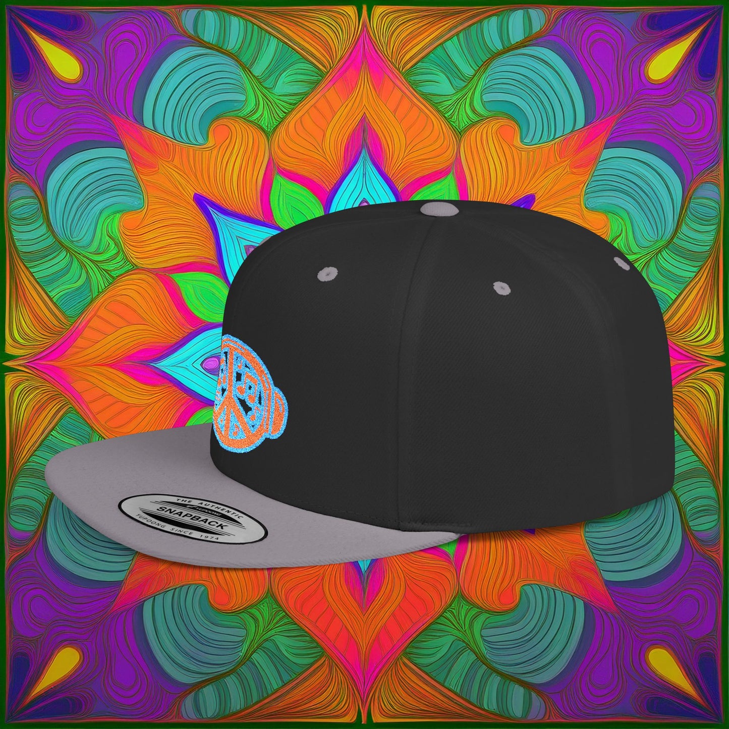 Beats Peace Logo Flat Bill Snapback