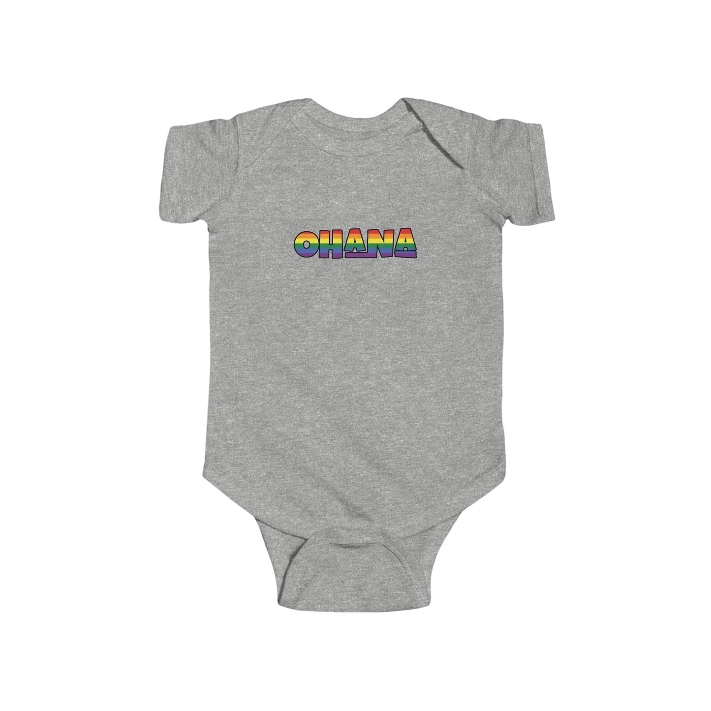 Rainbow Ohana Infant Bodysuit