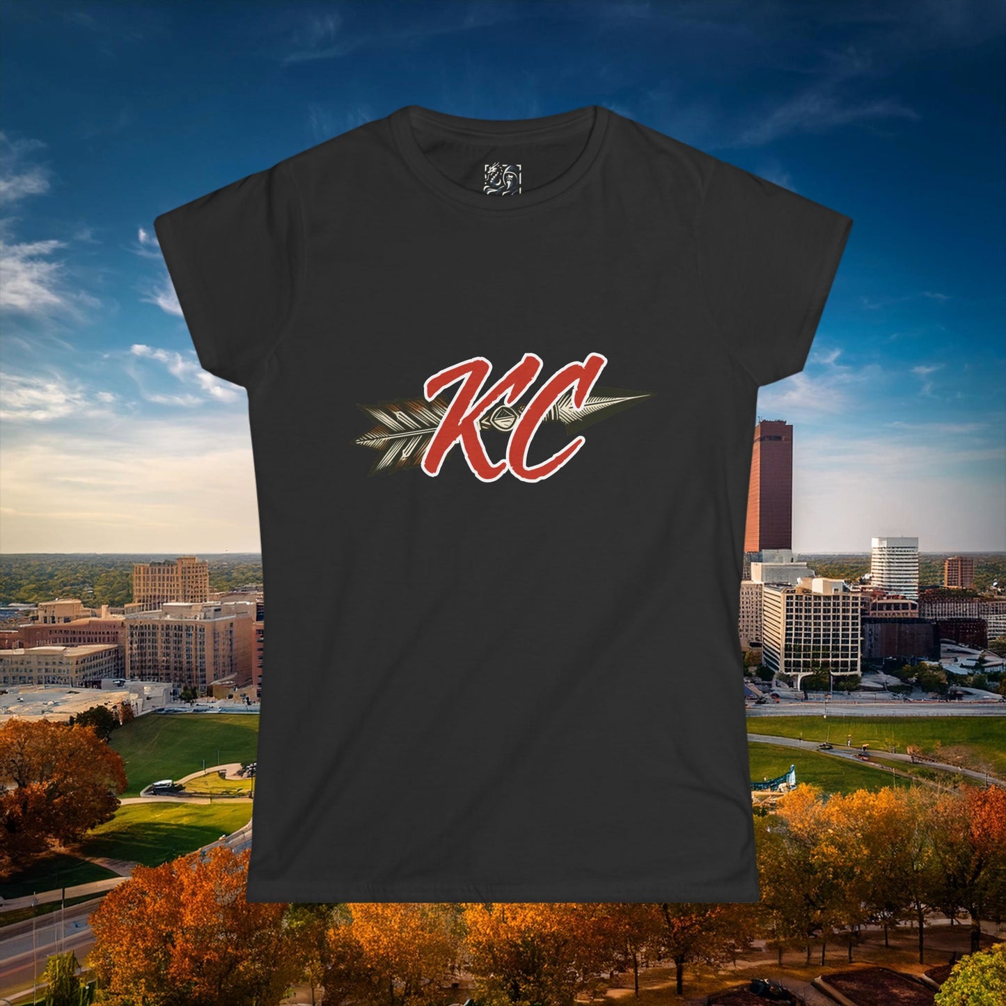 Kansas City KC Women's Softstyle Tee