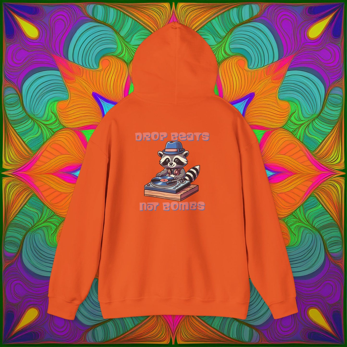 "Beats Not Bombs" Peace Hoodie