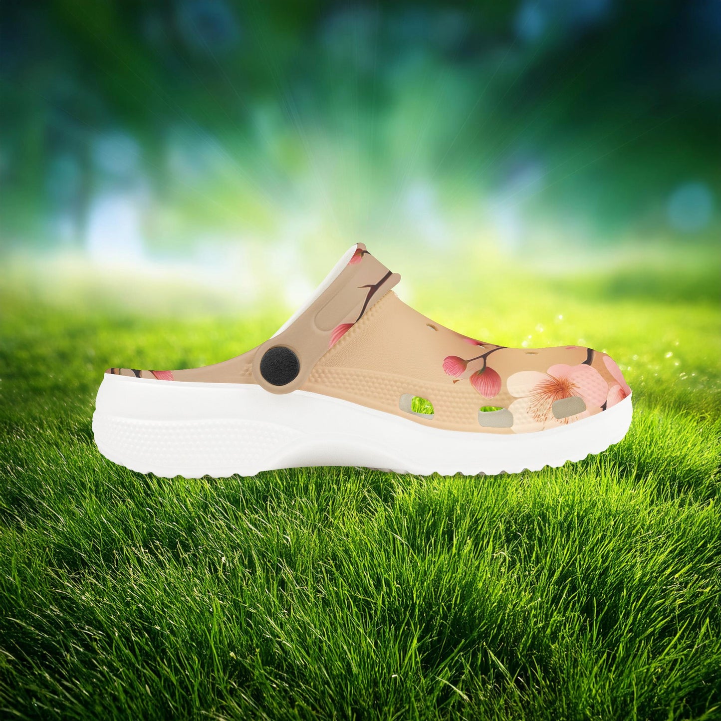 Cherry Blossom Kid's Foam Clogs