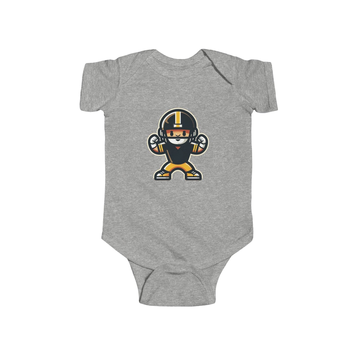 Mini Pittsburgh Football Player Infant Bodysuit