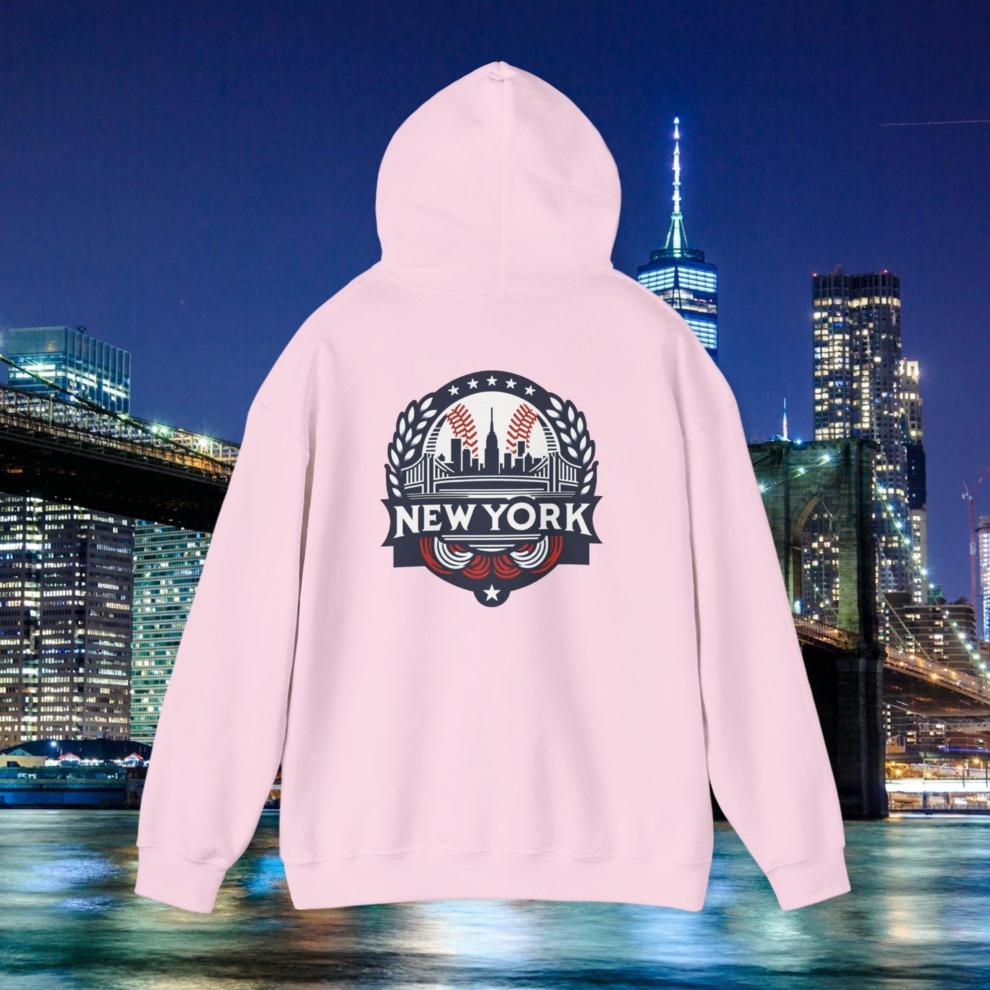 New York Bronx Baseball Hoodie