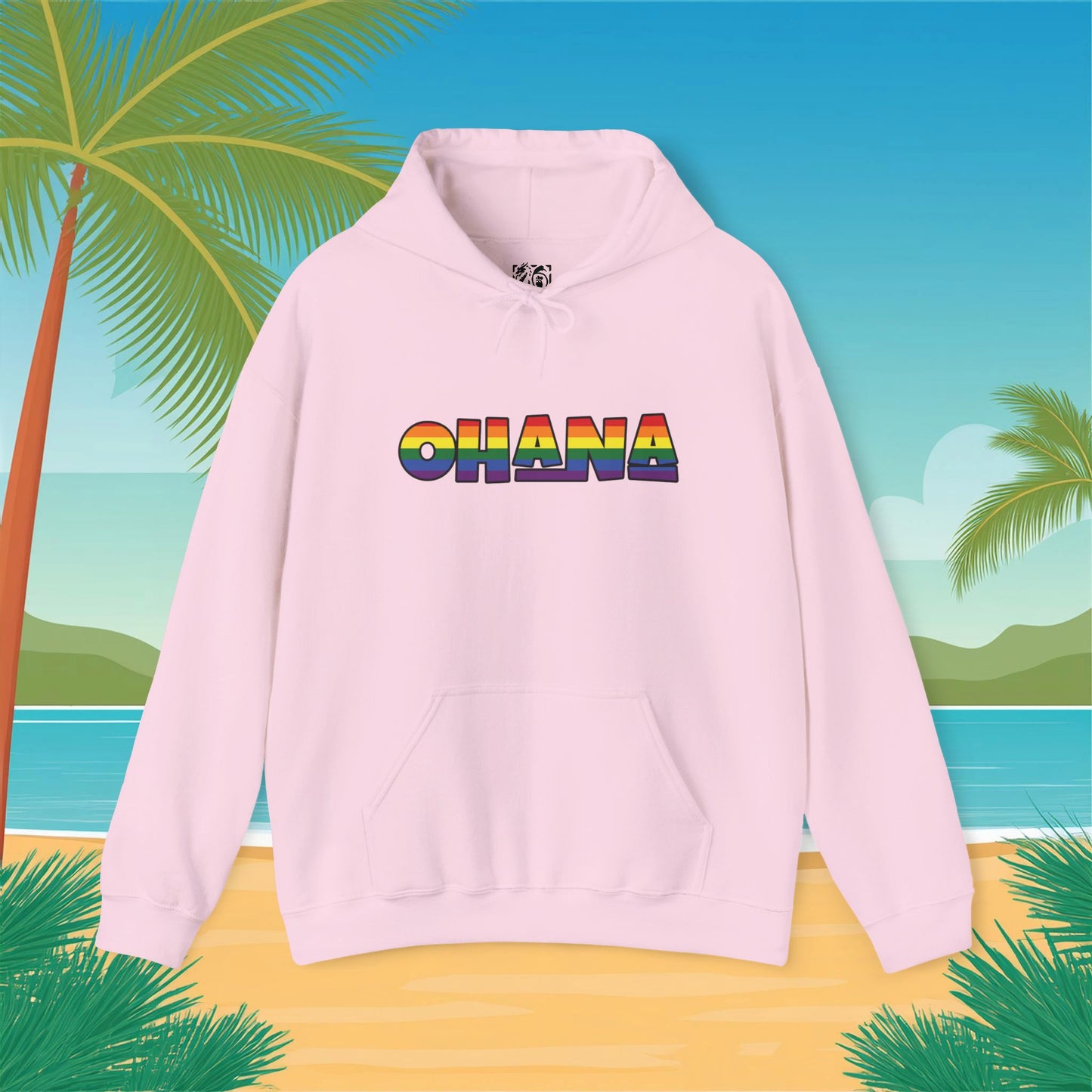 Rainbow Ohana Hoodie