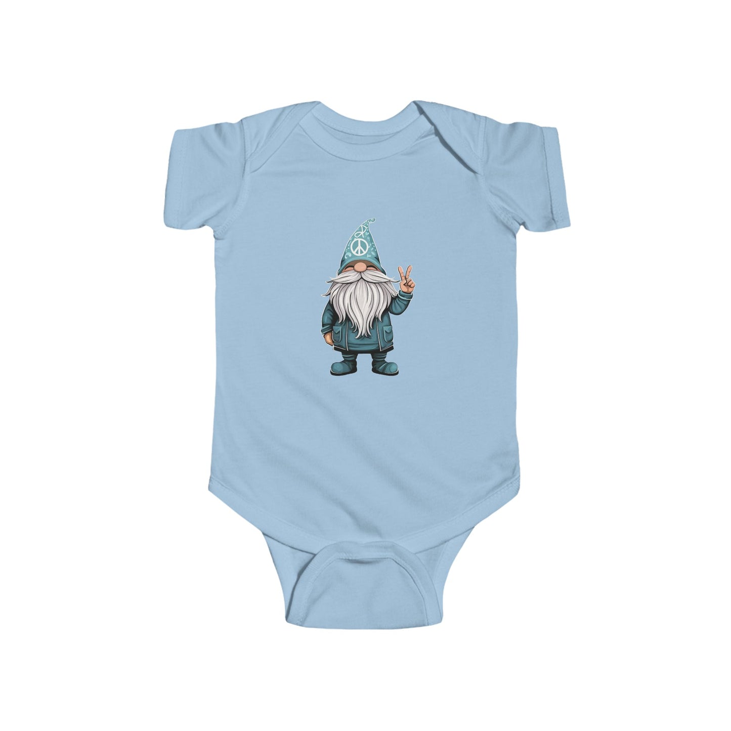 Peace Gnome Infant Bodysuit