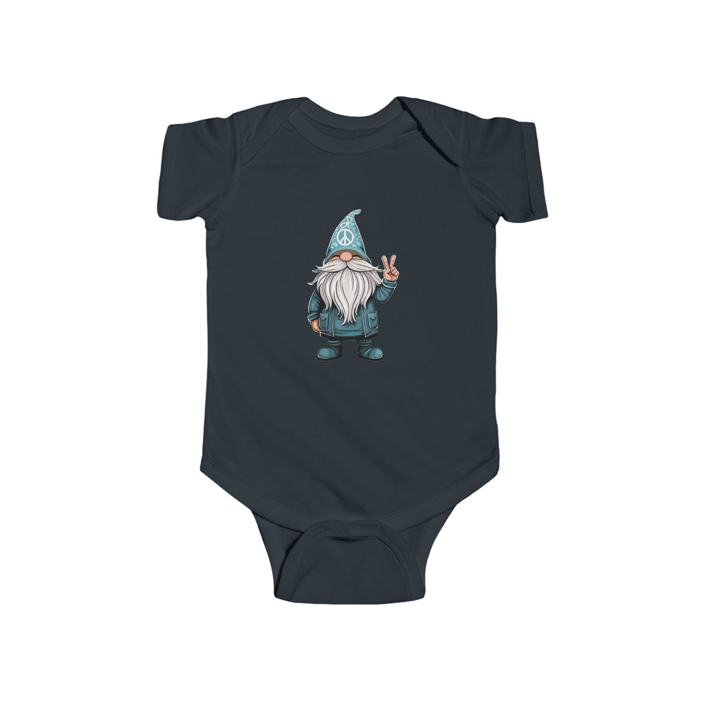 Peace Gnome Infant Bodysuit