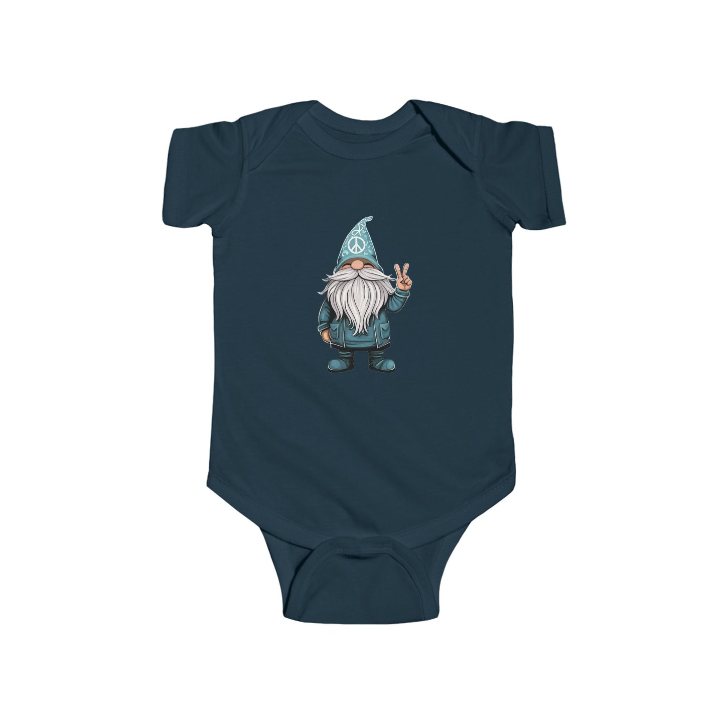 Peace Gnome Infant Bodysuit