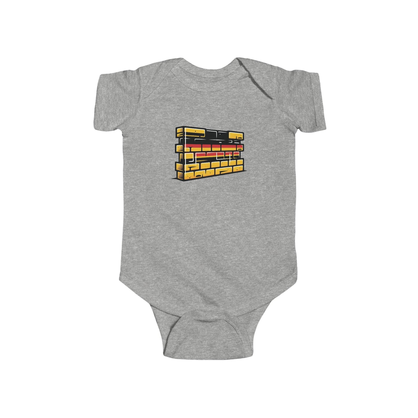 Dortmund Bundesflagge Wall Infant Bodysuit