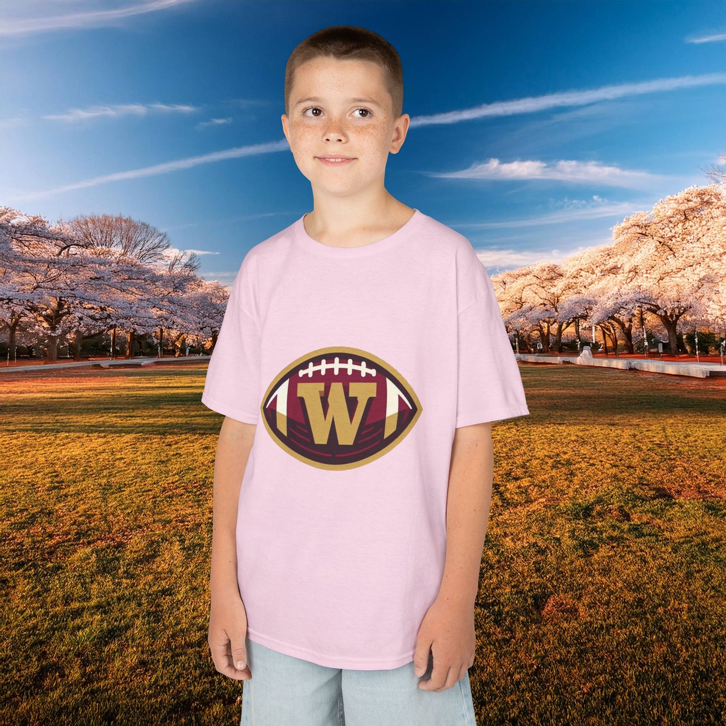 Washington Football Logo Kids Tee