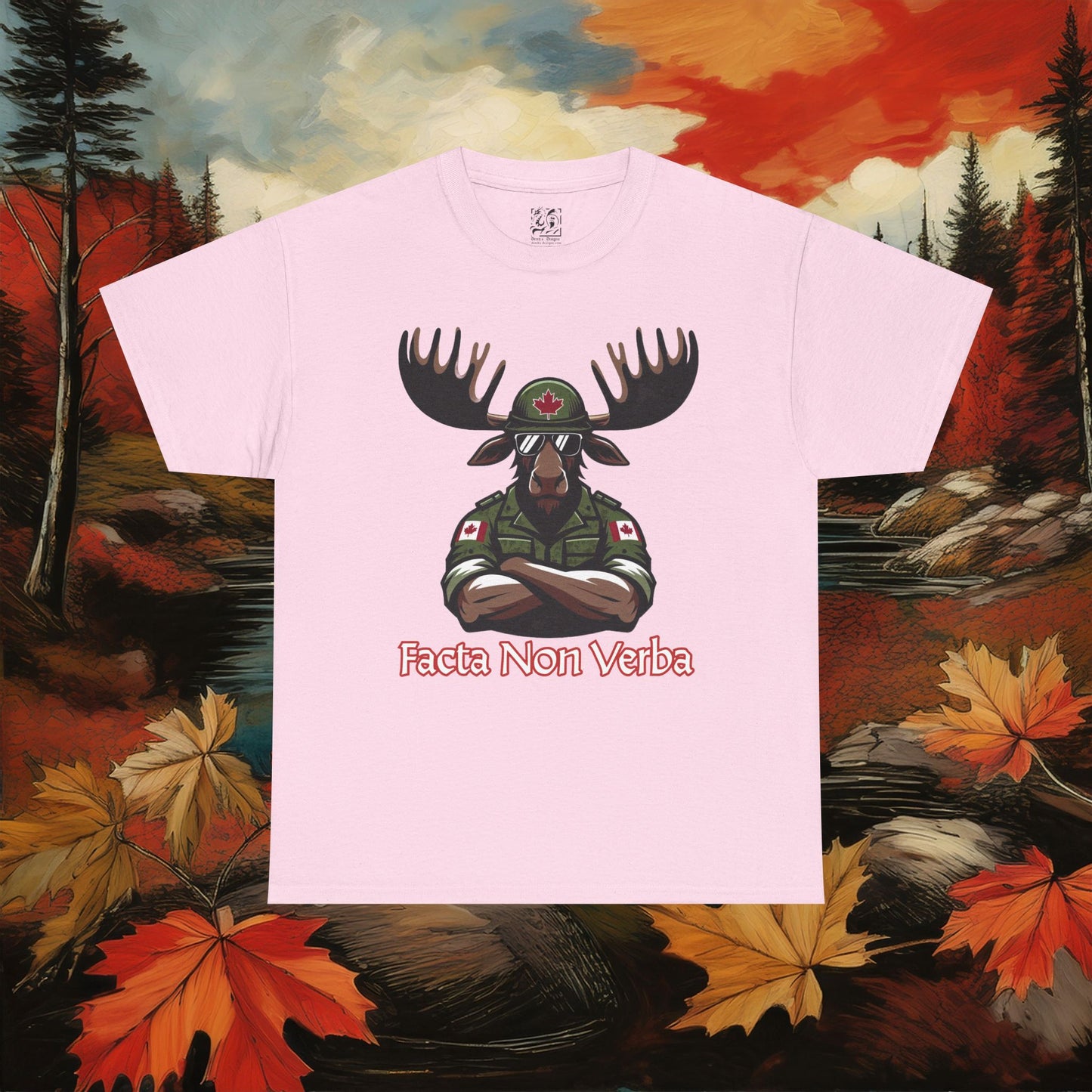 Canadian Moose "Facta Non Verba" Tee
