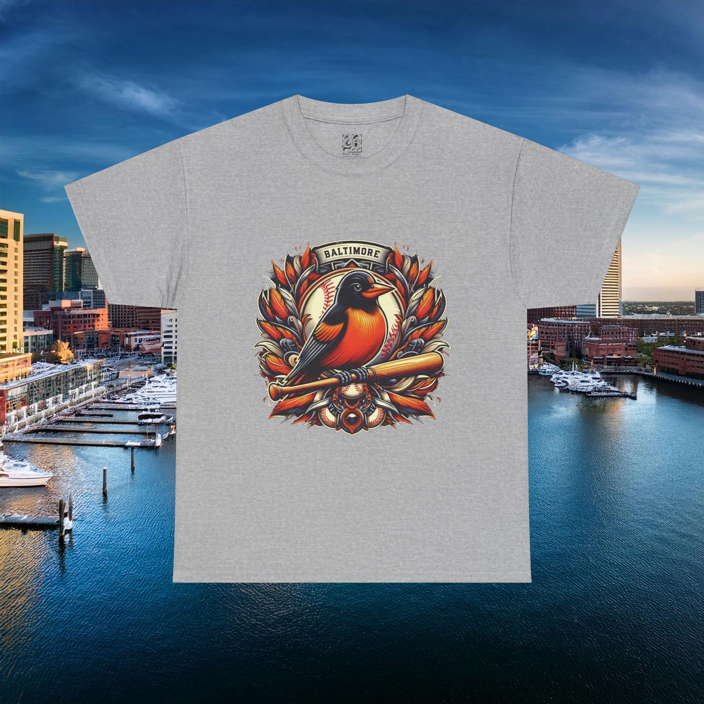 Baltimore Baseball Crest Tee