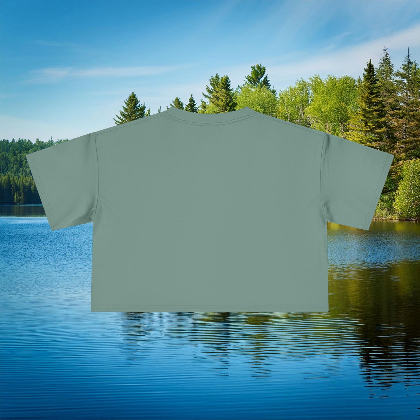 Timber Wolf Women's Crop Tee