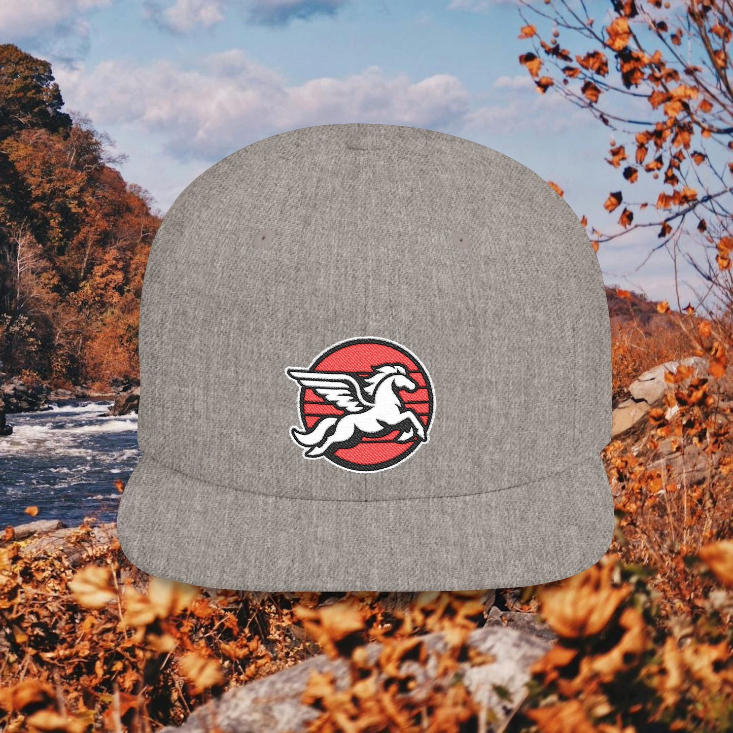 Loudoun Pegasus Flat Bill Snapback