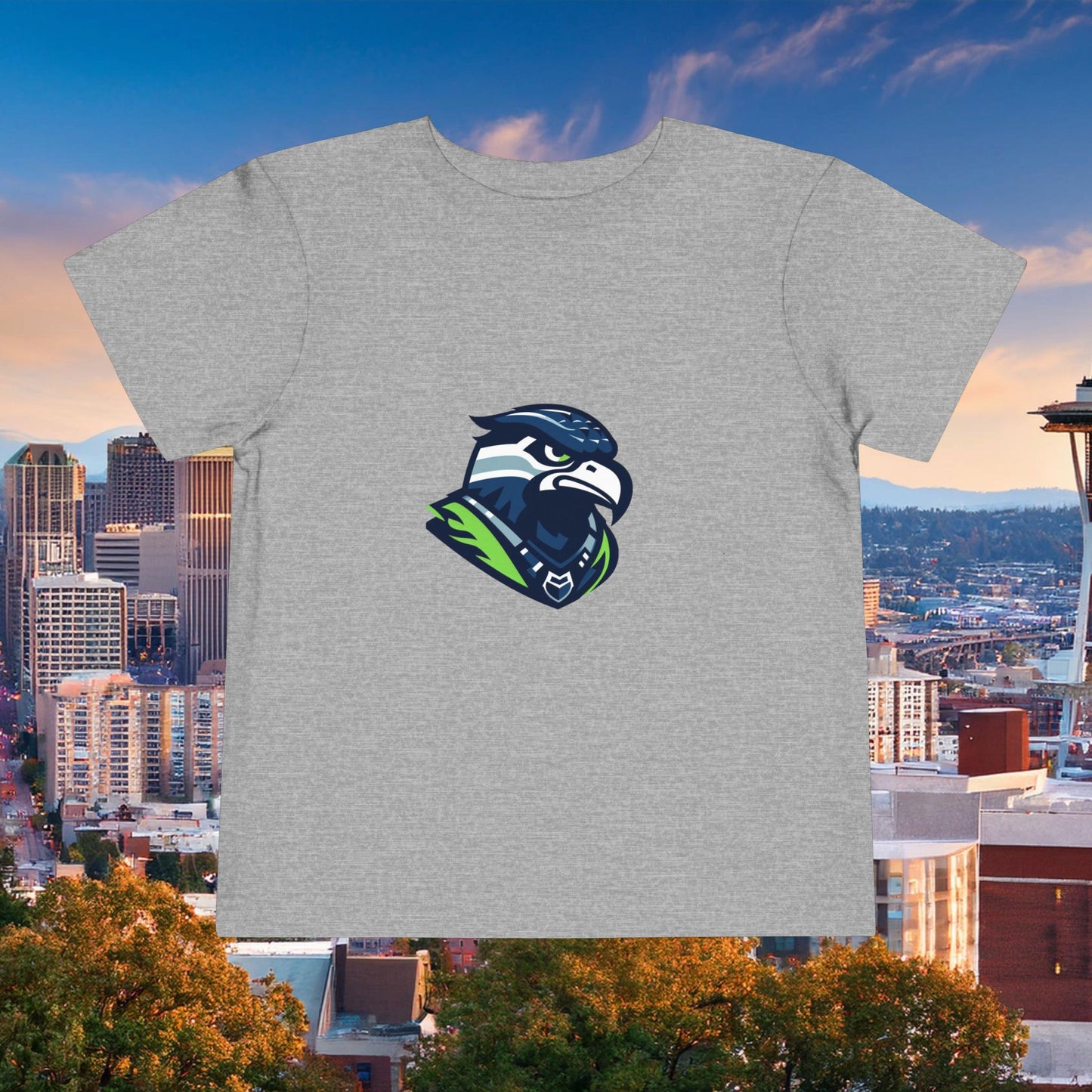 Seattle Football Crest Toddler Tee