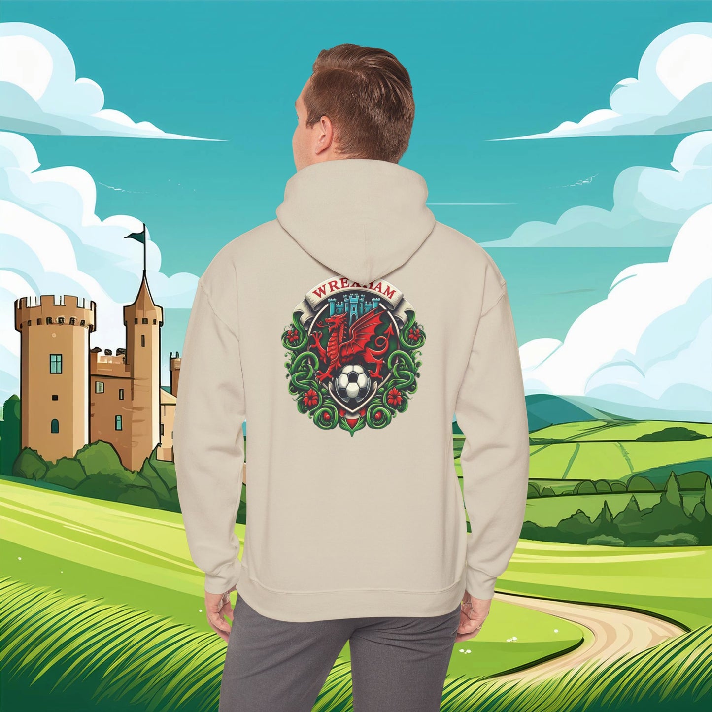 Wrexham Crest Hoodie