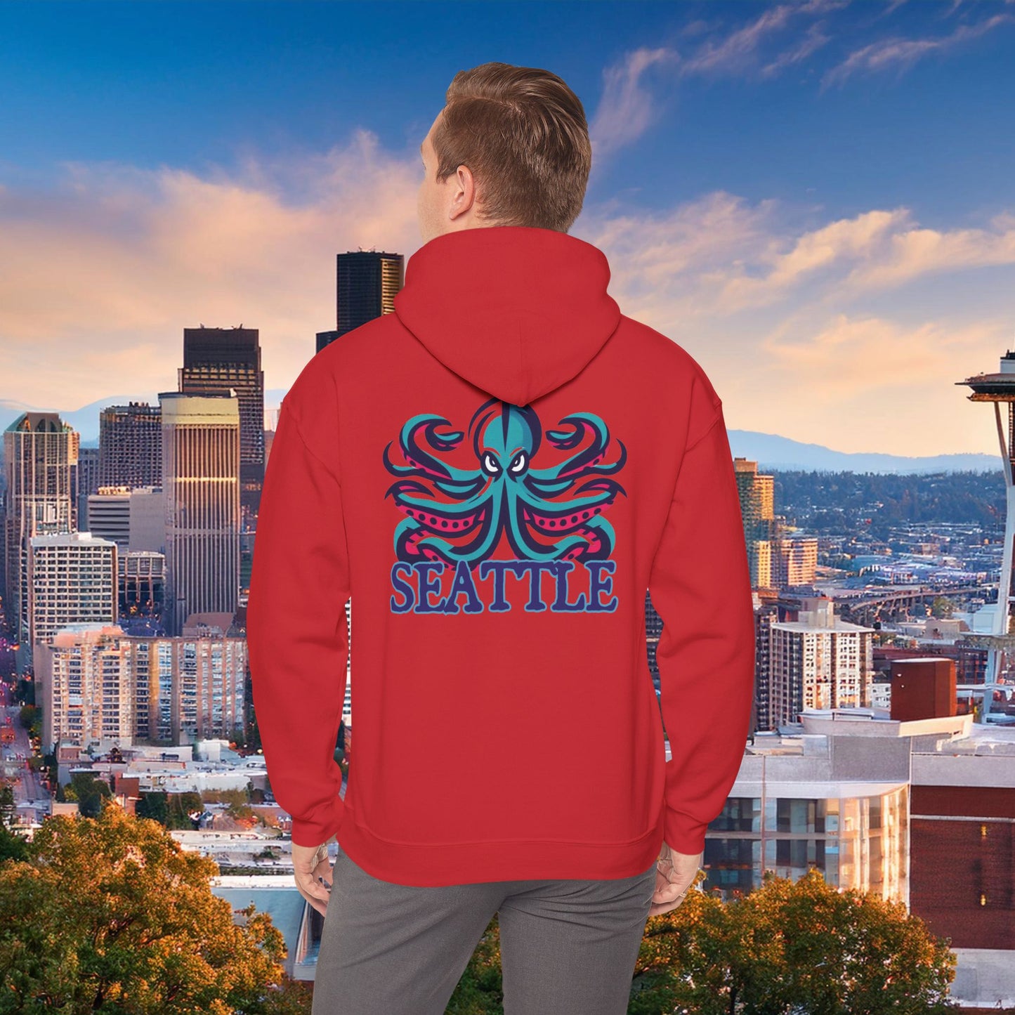 Seattle Hockey Logo Hoodie