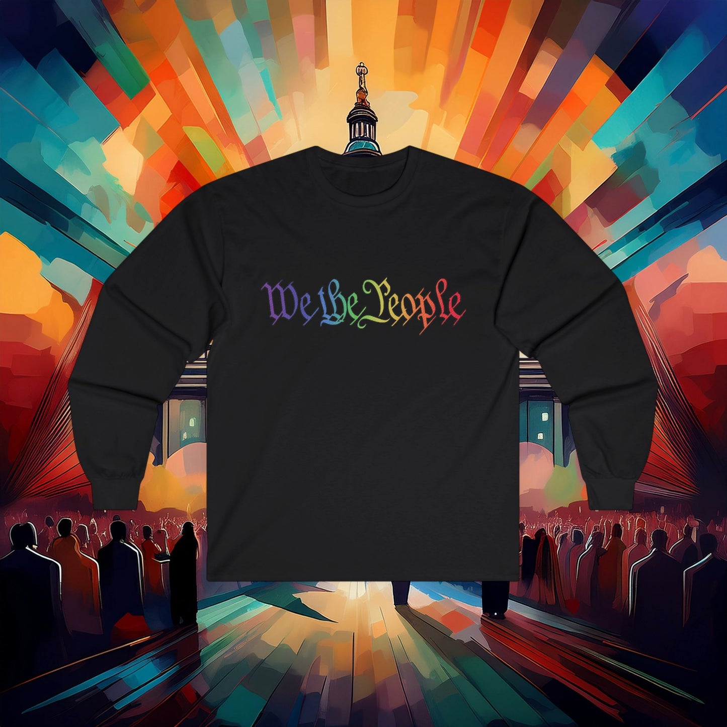 We The People Long Sleeve Tee
