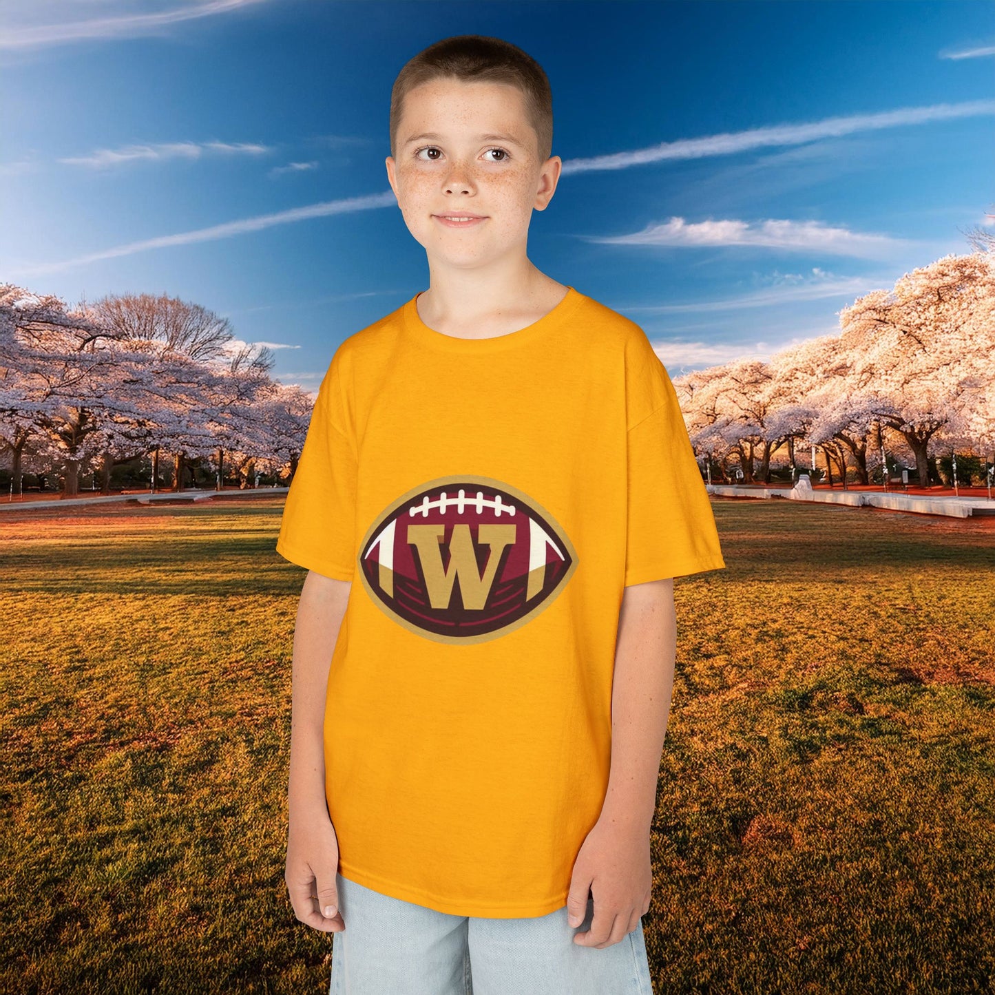 Washington Football Logo Kids Tee