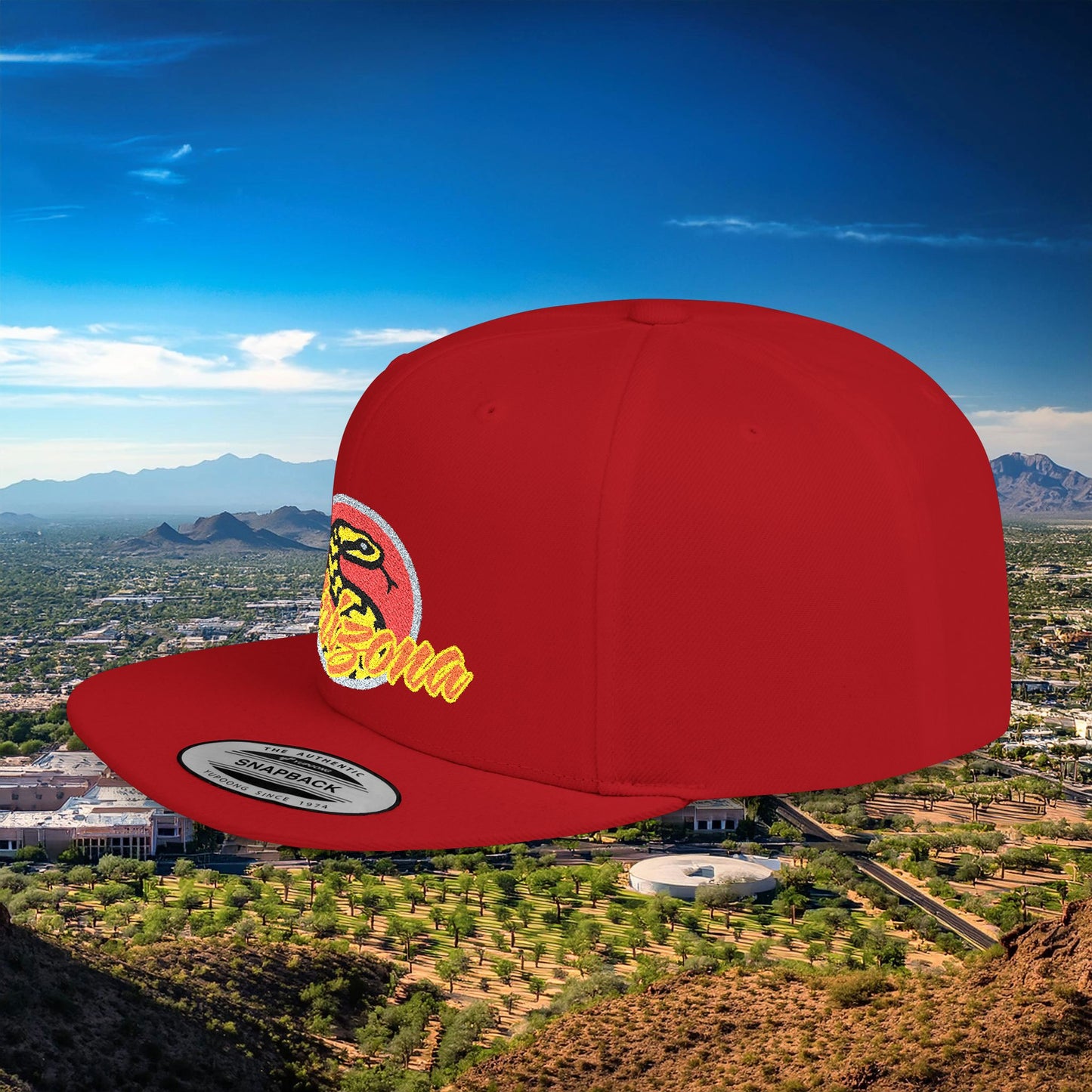 Arizona Baseball Flat Bill Snapback