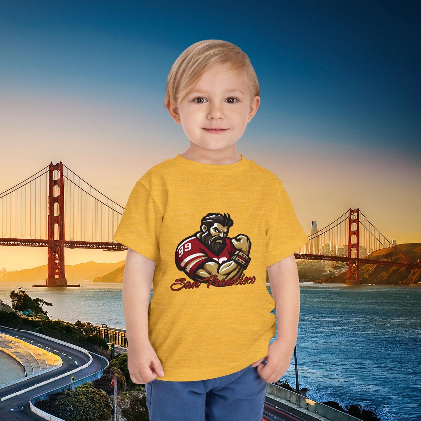 San Francisco Football Fan Toddler Tee
