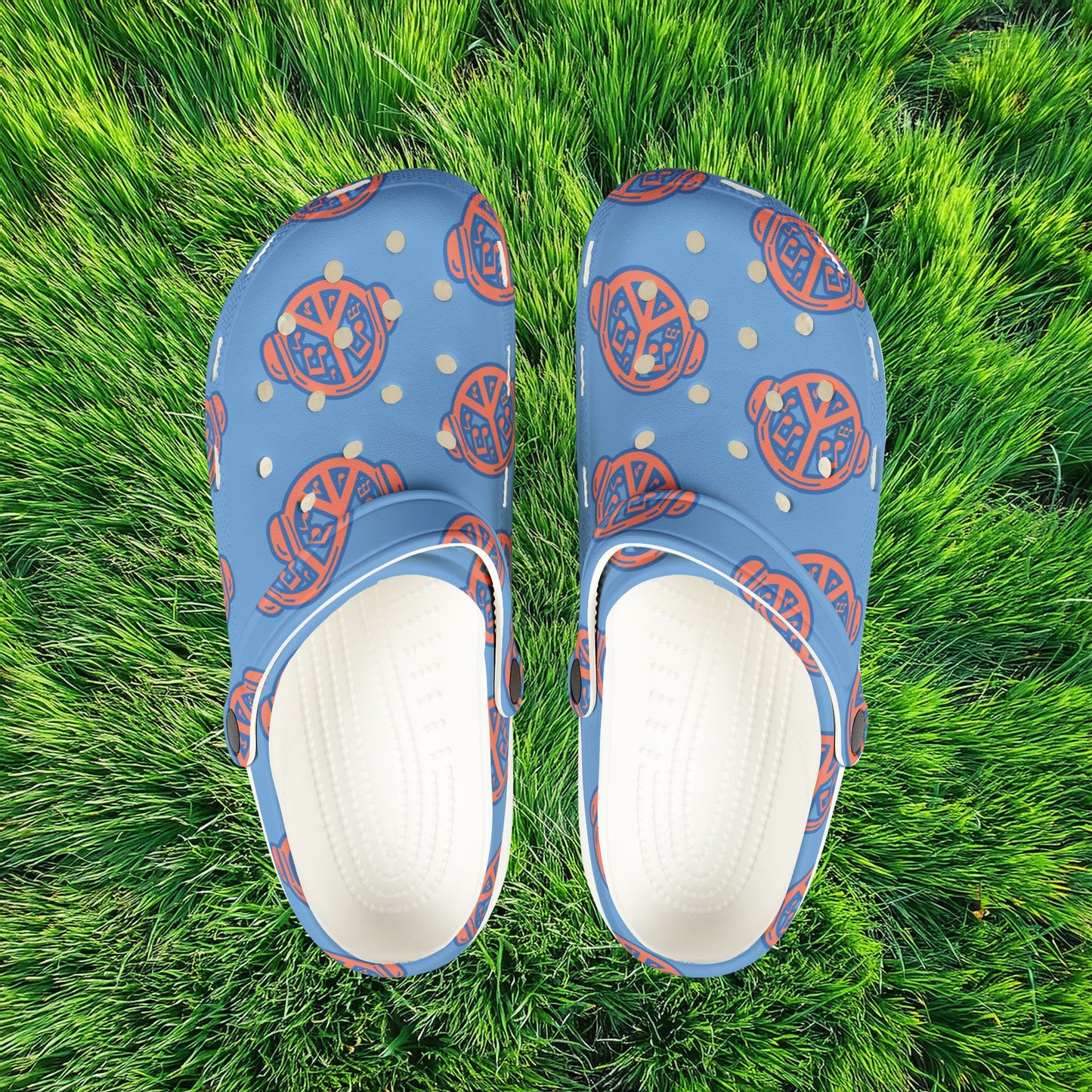 Beats Peace Logo Foam Clogs