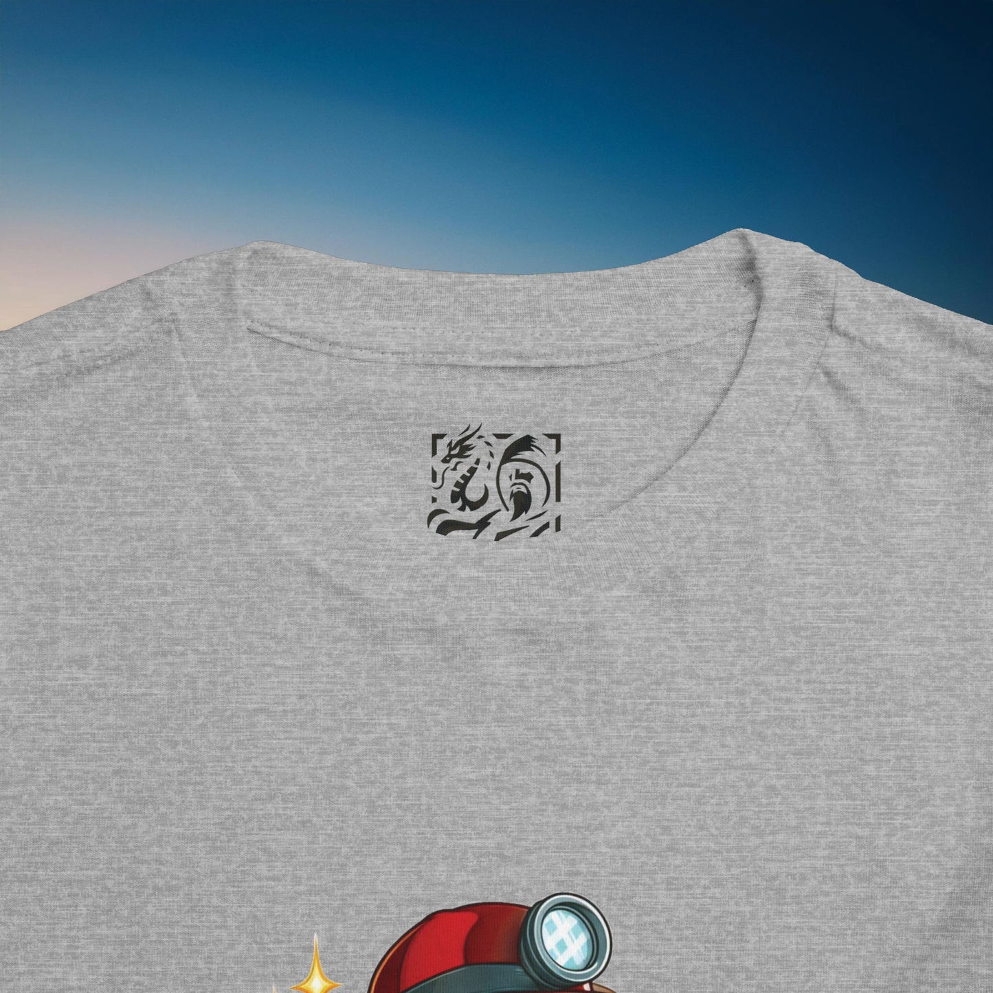 San Francisco Football Cartoon Miner Toddler Tee