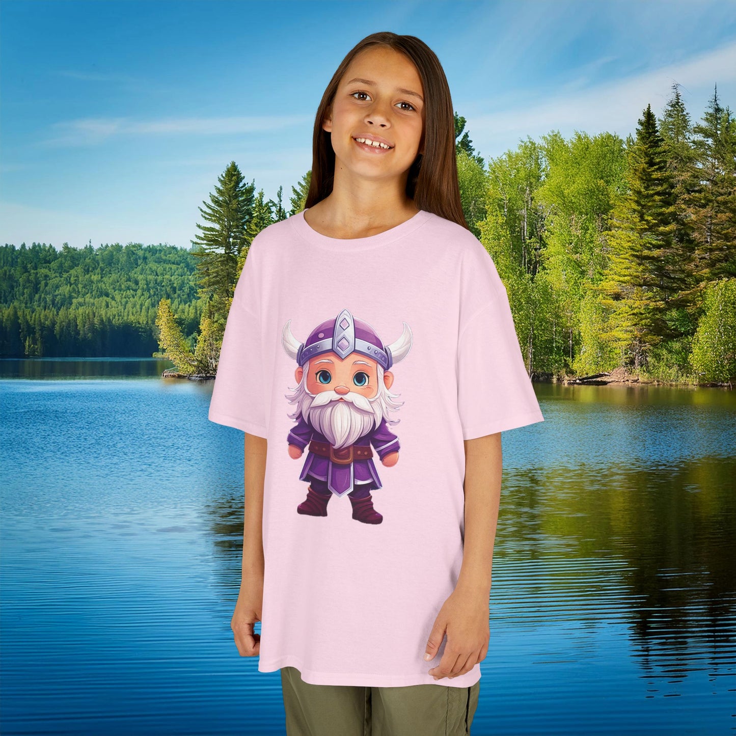 Purple Viking Kids Tee