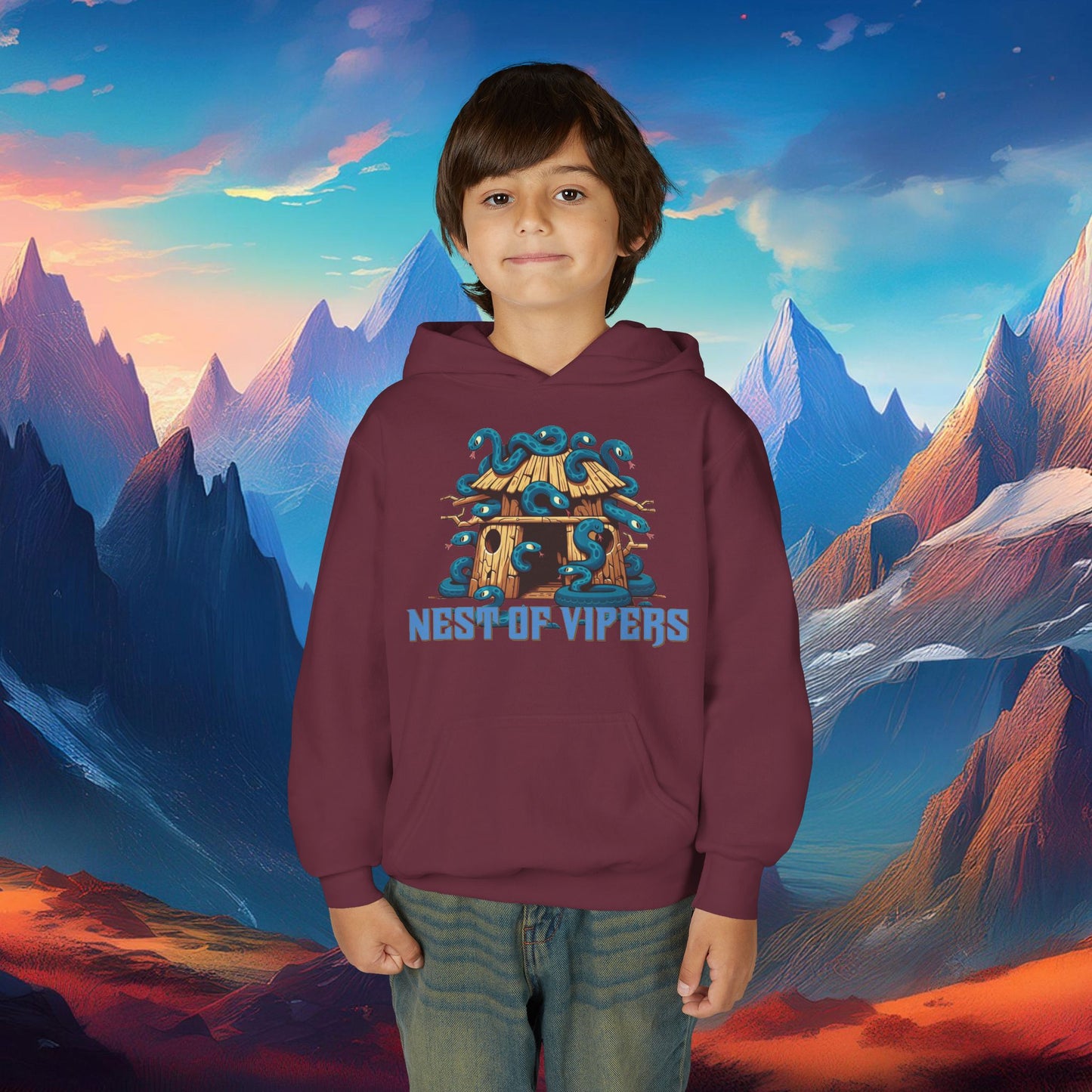 Nest of Vipers Youth Hoodie