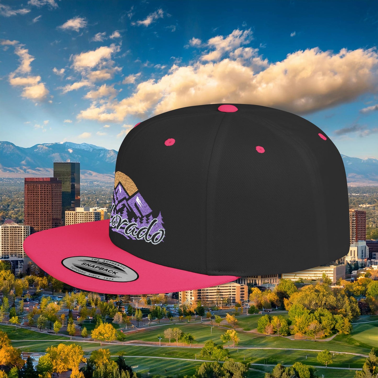 Colorado Baseball Flat Bill Snapback