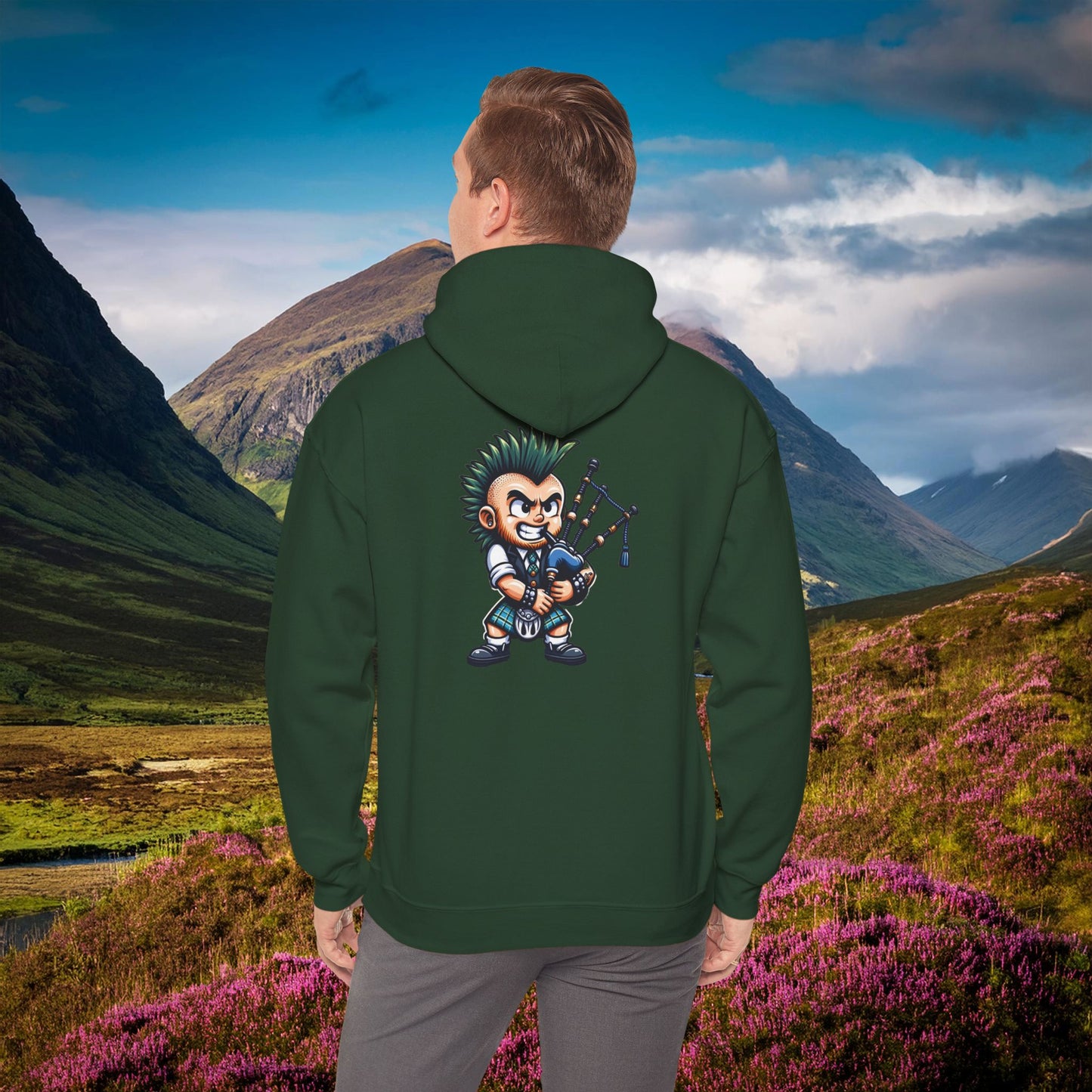 Scottish Punk Rock Hoodie