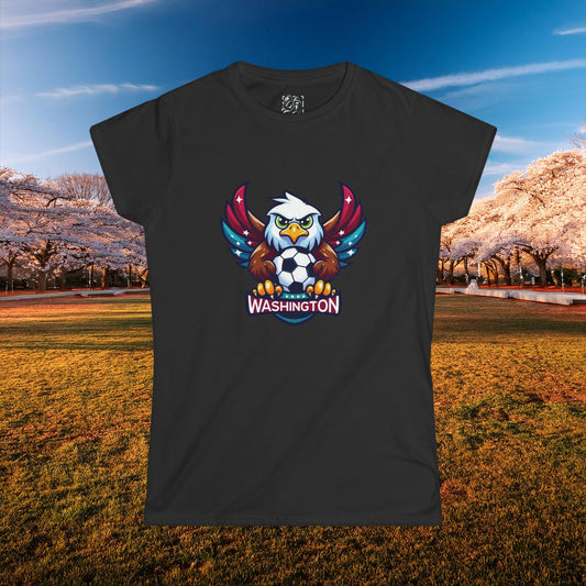Washington Spirit Eagle Women's Softstyle Tee