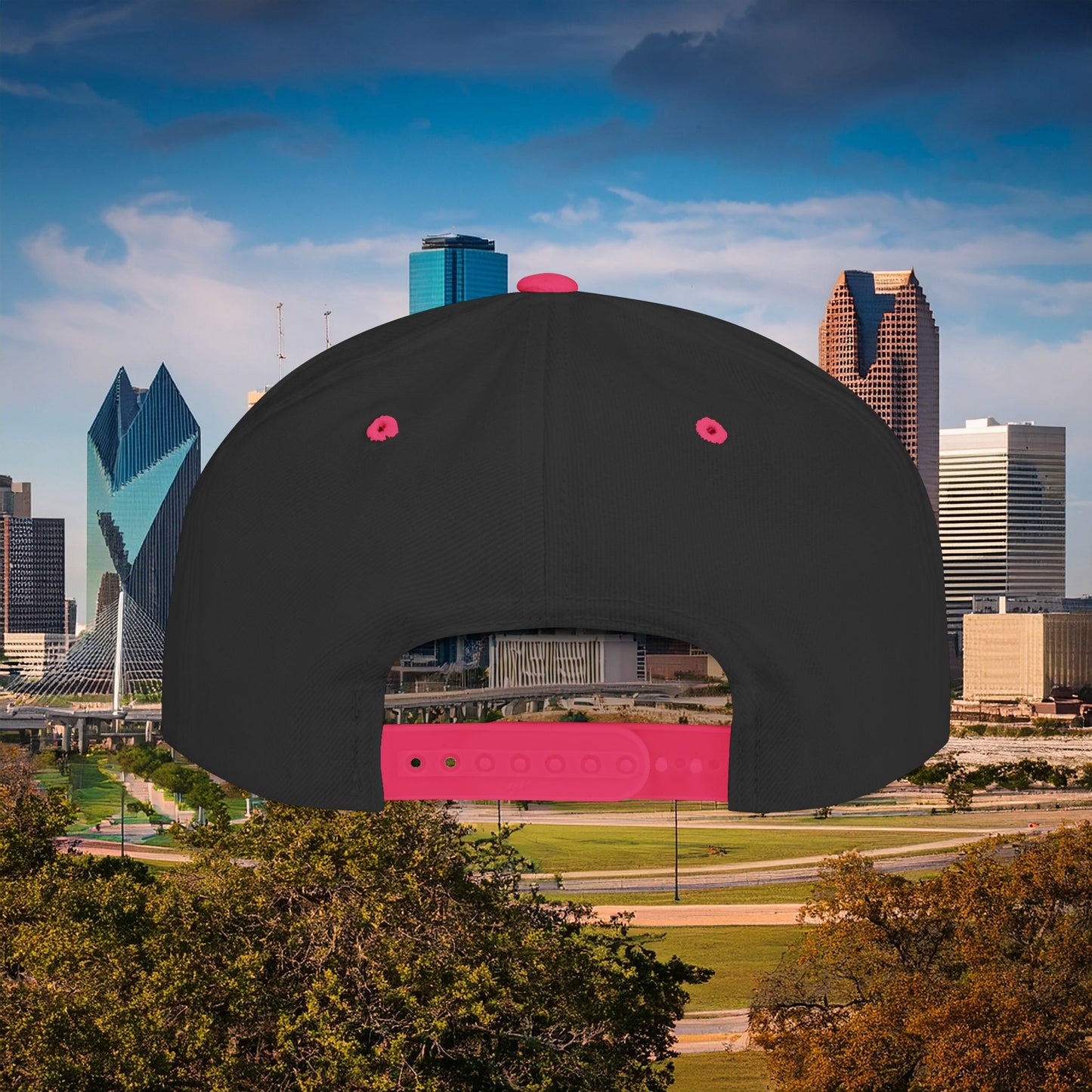 Dallas D Flat Bill Snapback with Star