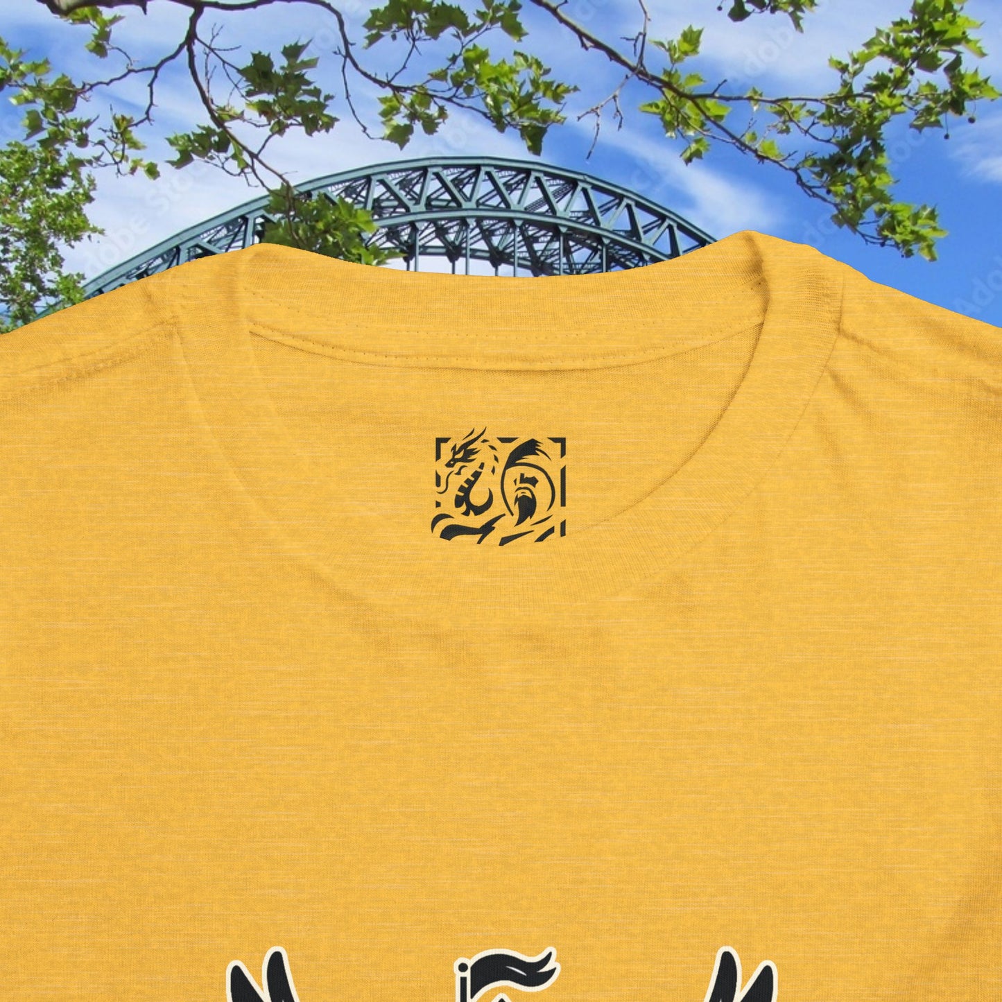 Newcastle United B&W Crest Toddler Tee