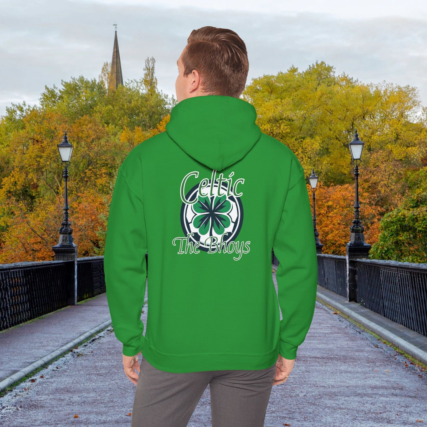 Celtic FC The Bhoys Logo Hoodie