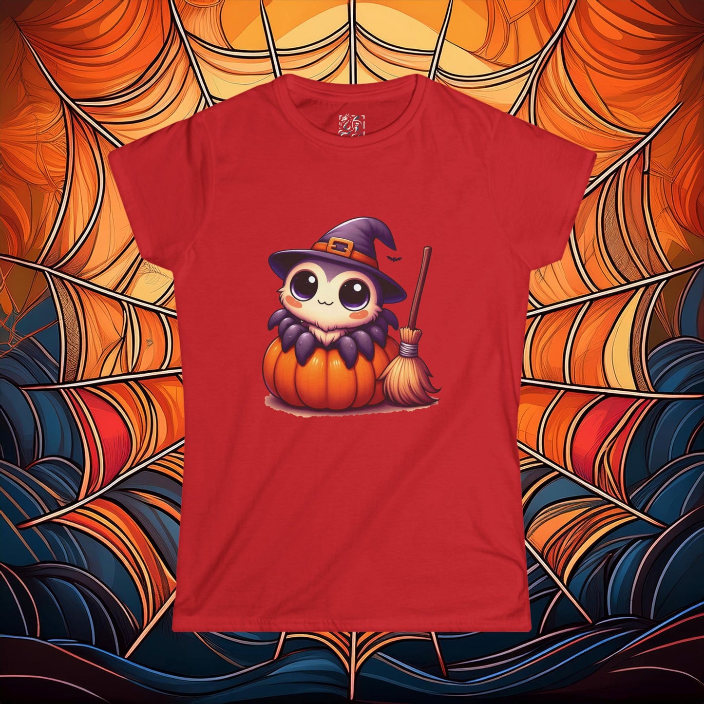 Halloween Spider Women's Softstyle Tee