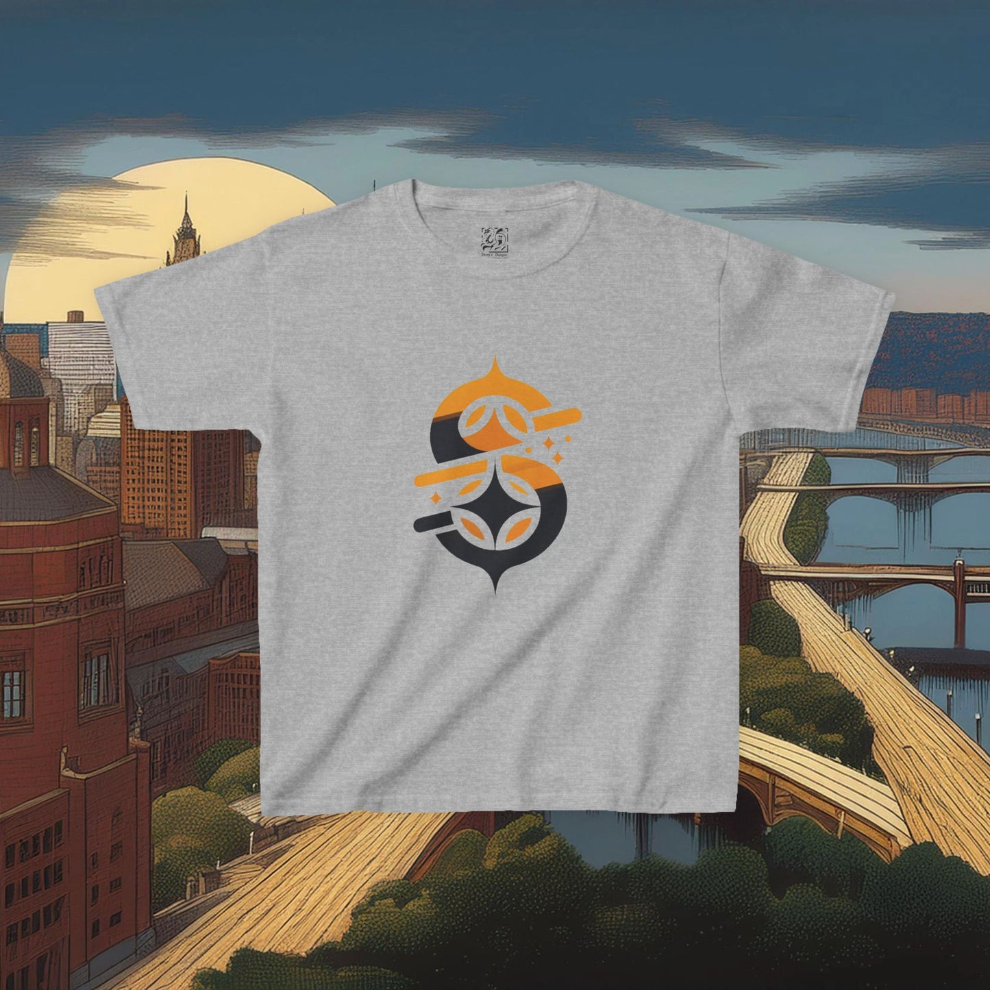 Pittsburgh Football Logo Kids Tee