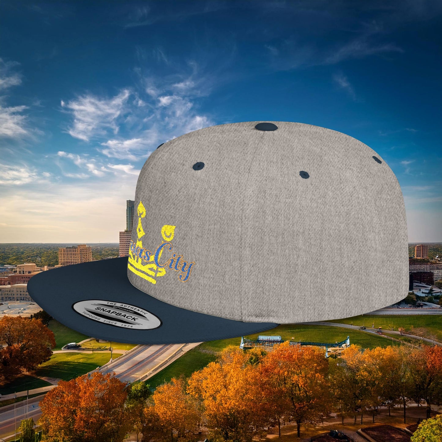 Kansas City Baseball Flat Bill Snapback