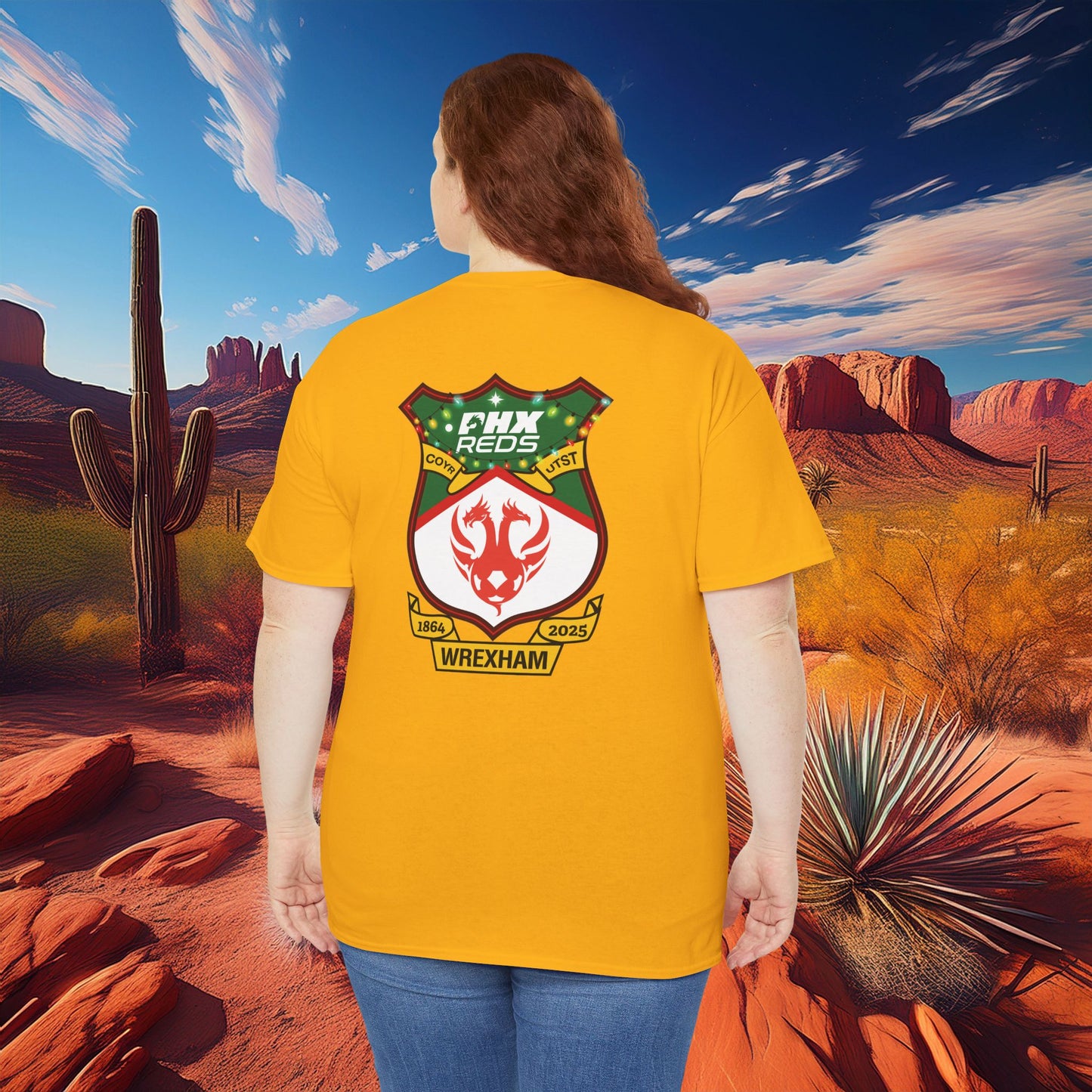 PHX Reds Christmas Crest Tee