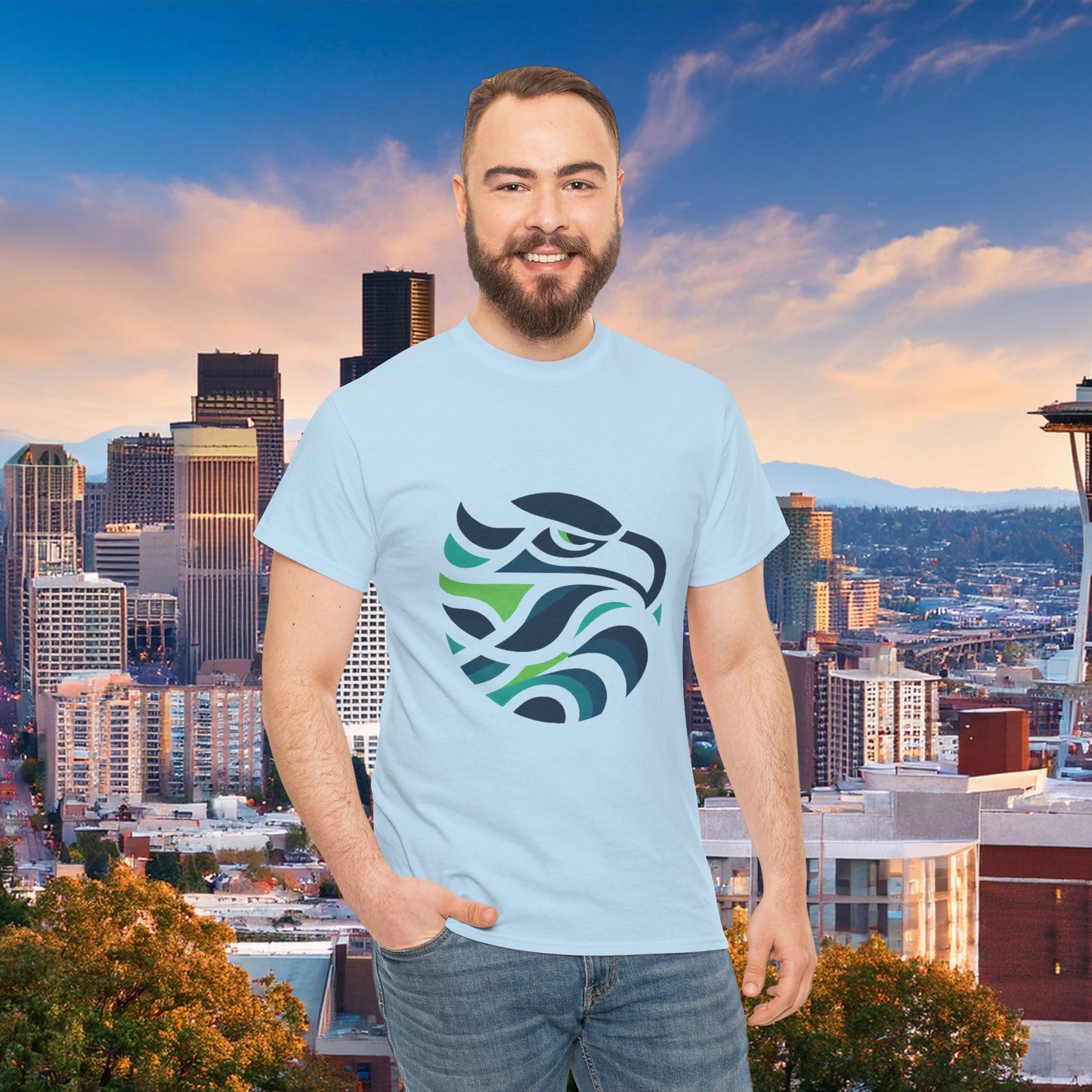Seattle Football Logo Tee