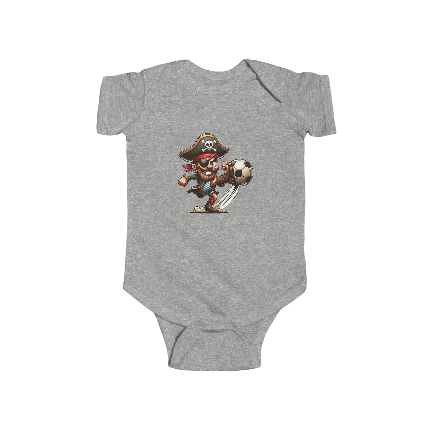 St Pauli Pirate Soccer Infant Bodysuit