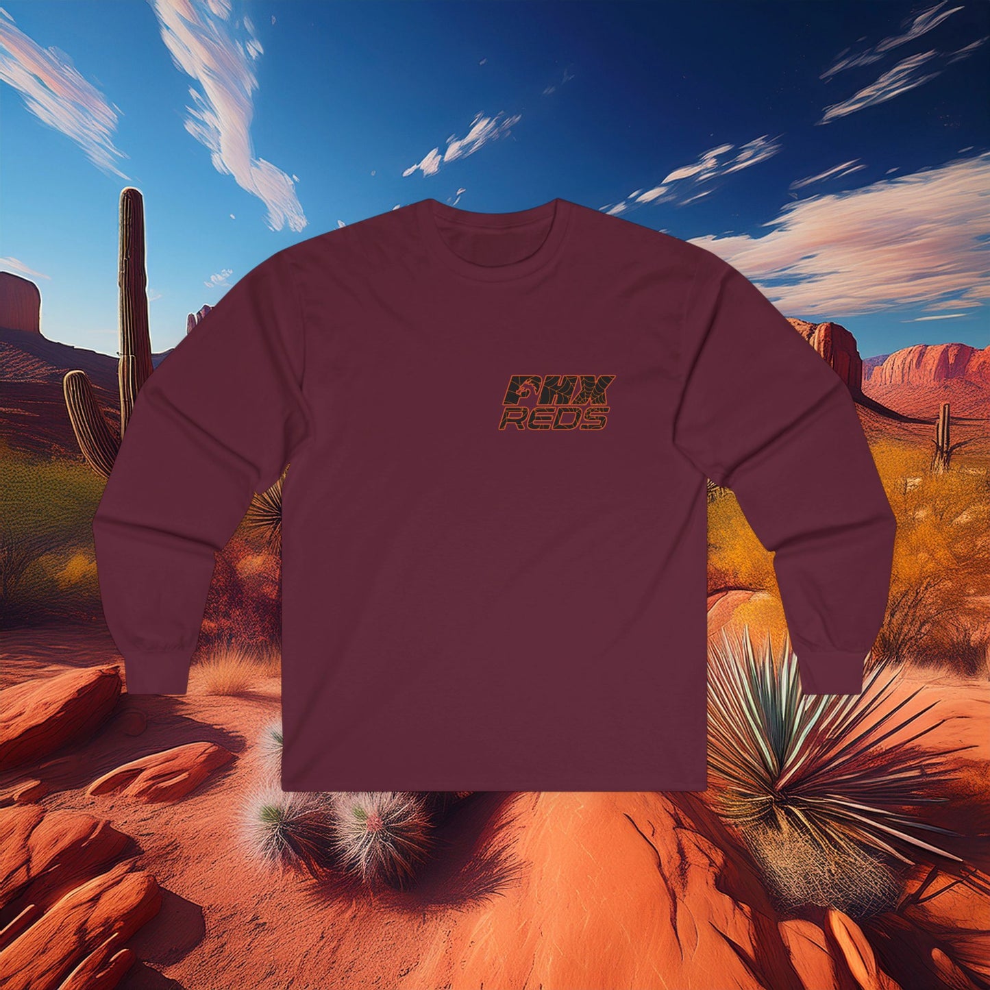 PHX Reds Jack O'Lantern Long Sleeve Tee